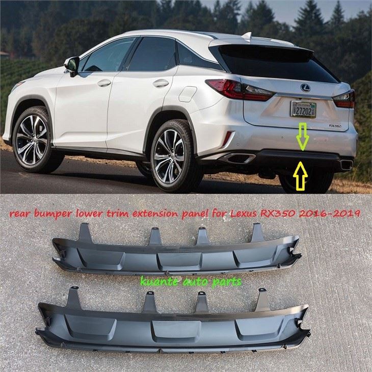 rear bumper spoiler for Lexus
